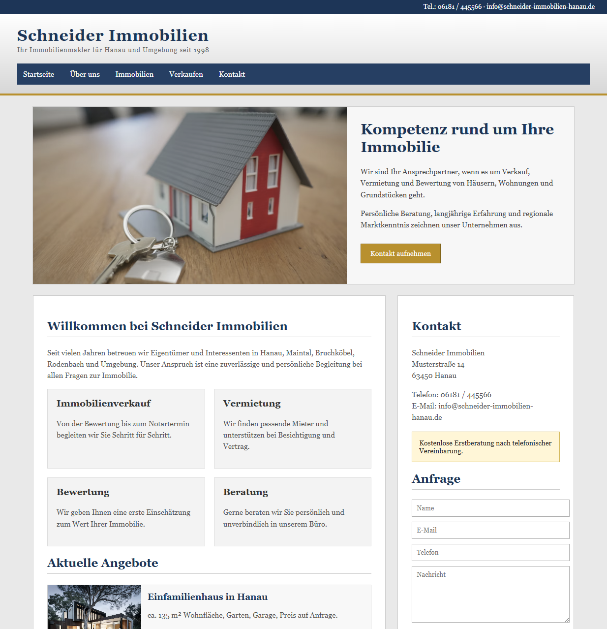 Vorher Eventaufnahme